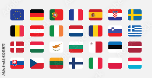 National Flag of All European Union countries. Set of European Union country Flag.
Free Download National Flag of All European Union countries. Set of European Union country Flag.
- GFXLoad