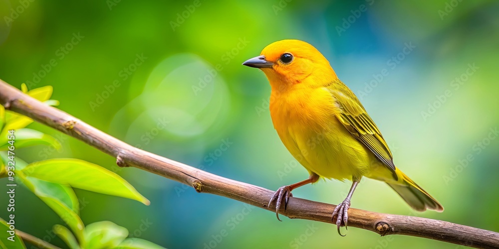 Yellow bird perched on a tree branch, yellow bird, branch, wildlife, nature, colorful, feathers, perched, outdoor, tree, cute, small Yellow bird perched on a tree branch, yellow bird, branch, wildlife, nature, colorful, feathers, perched, outdoor, tree, cute, small
