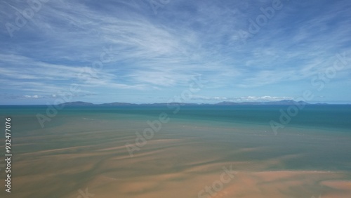 Aerial photo of Taylors Beach Queensland Australia photo