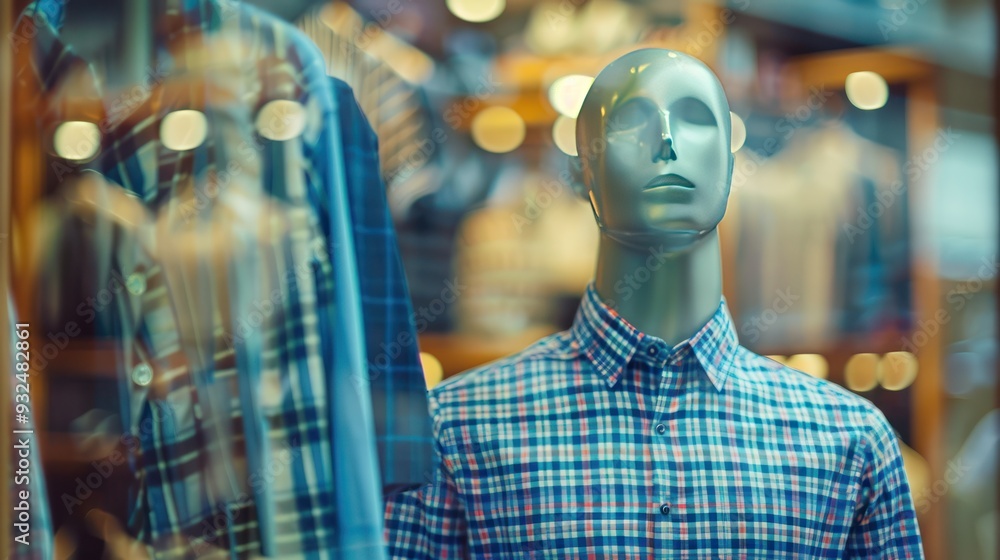 Obraz premium Mannequin in a Store Window