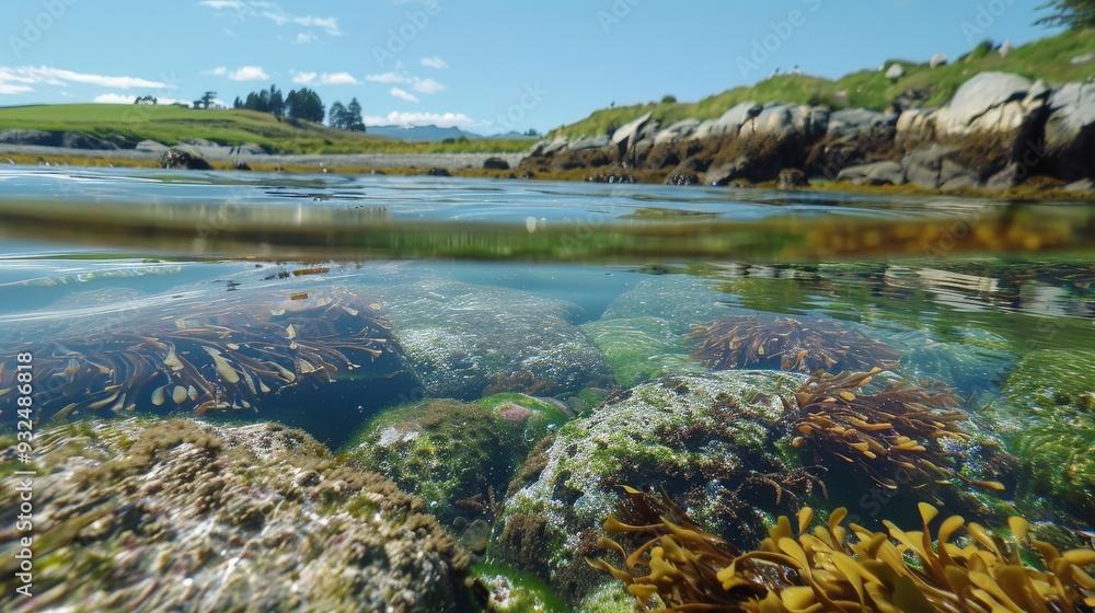 Exploring tidal pools reveals fascinating marine life and underwater wonders. Exploring tidal pools reveals fascinating marine life and underwater wonders.