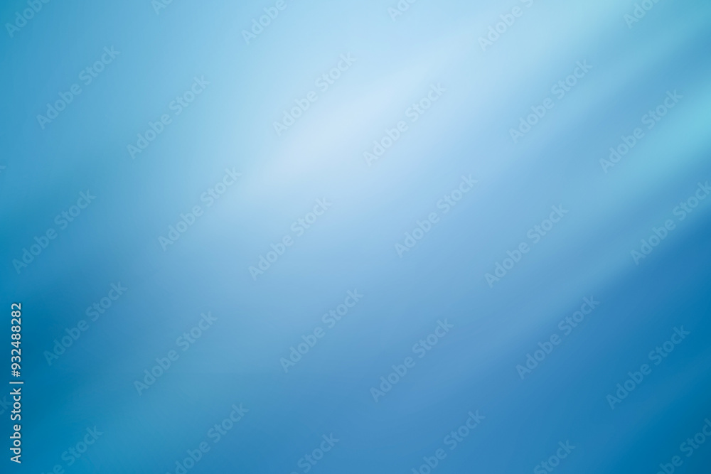 Obraz premium blue gradient abstract background with soft glowing light backdrop texture for banner, wallpaper, advertisement and other business background. 