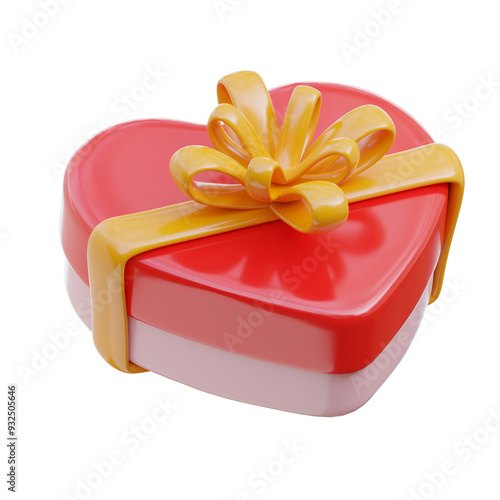 Love Gift 3D Illustration photo