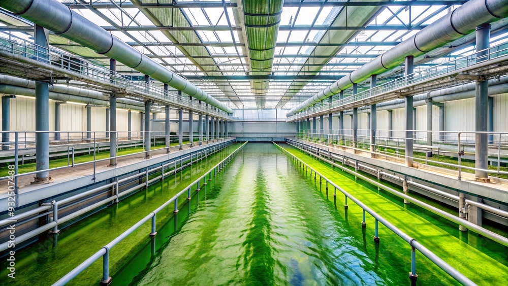Algae farm producing bio fuel as a sustainable energy source, beautiful , algae, farm, bio fuel, sustainable Algae farm producing bio fuel as a sustainable energy source, beautiful , algae, farm, bio fuel, sustainable