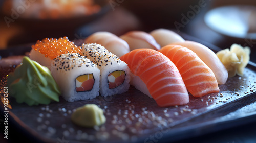 Platre Japonais de Sushis et Sashimi XCTestCase Rigueur photo