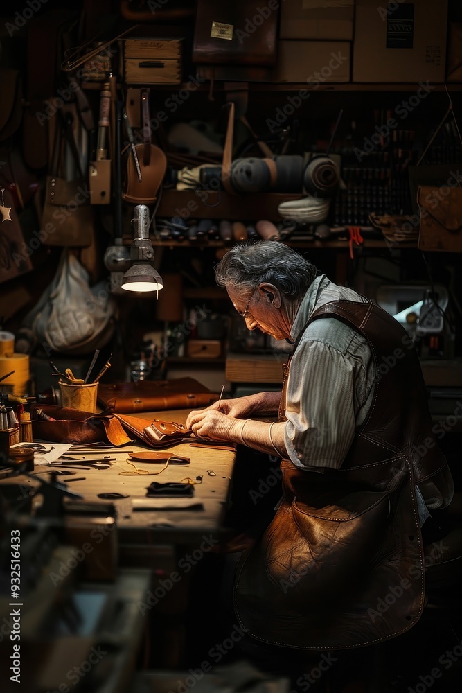 Artisan Craftsmanship: Leather Bag Creation Artisan Craftsmanship: Leather Bag Creation