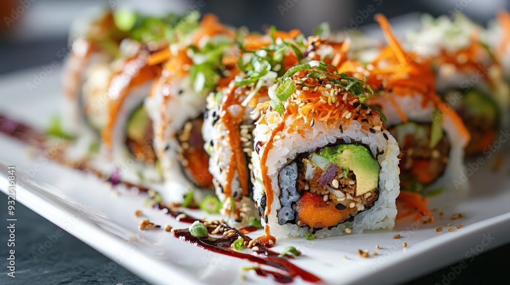 Culinary Fusion Delight: Creative Dish Blending Diverse Cuisines like Sushi Burritos and Korean BBQ Tacos Culinary Fusion Delight: Creative Dish Blending Diverse Cuisines like Sushi Burritos and Korean BBQ Tacos