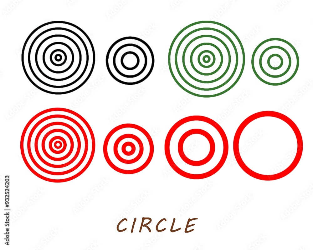 circleサークルのセット circleサークルのセット