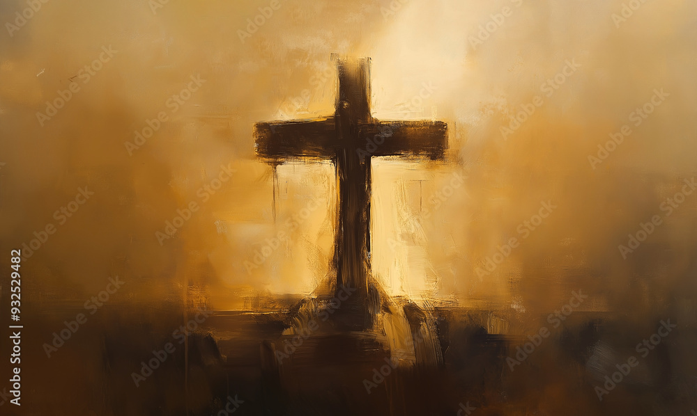 Sacred watercolor painting of the crucifix beautifully captures the holy cross, symbolizing faith and devotion to Jesus Christ in religious tradition. sacred, cross, religion, crucifix, painting. Sacred watercolor painting of the crucifix beautifully captures the holy cross, symbolizing faith and devotion to Jesus Christ in religious tradition. sacred, cross, religion, crucifix, painting.