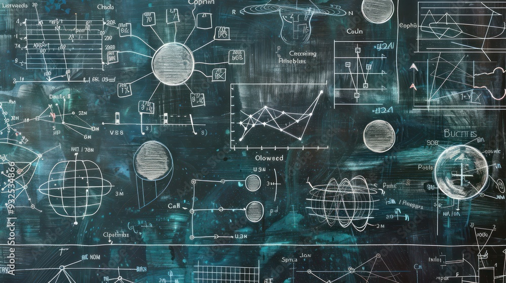 Chalkboard Science Diagrams Chalkboard Science Diagrams