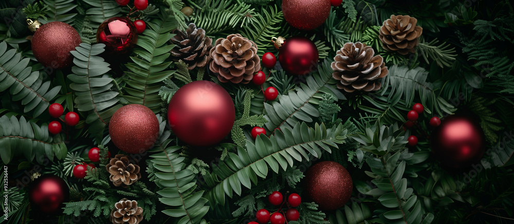 Merry Christmas and happy New Year background.Festive Christmas greeting card with snowflake New Year symbol, Christmas background. Christmas Tree with Decorations. banner with text space Merry Christmas and happy New Year background.Festive Christmas greeting card with snowflake New Year symbol, Christmas background. Christmas Tree with Decorations. banner with text space
