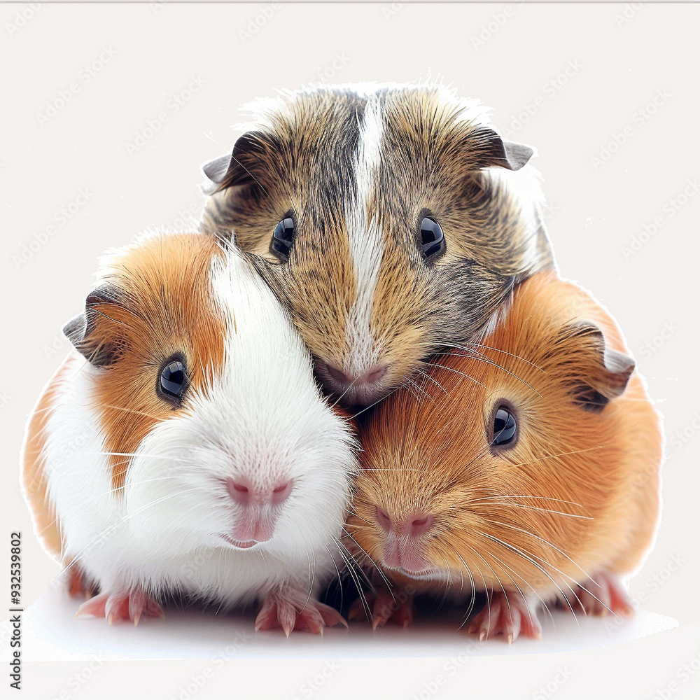 guinea pig pets animals trio cute furry small rodent orange white brown domestic grooming friendship close-up adorable tiny curious cozy snuggling guinea pig pets animals trio cute furry small rodent orange white brown domestic grooming friendship close-up adorable tiny curious cozy snuggling