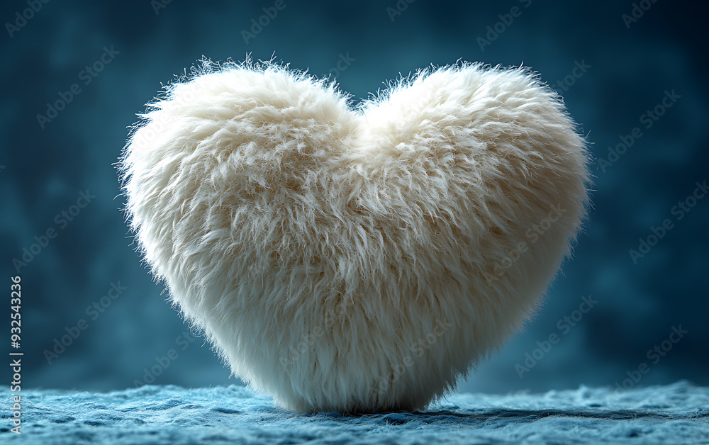 Soft Texture on Baby Blue Minimal Background Soft Texture on Baby Blue Minimal Background