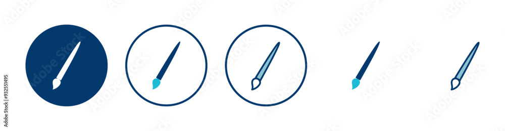 Paint icon vector isolated on white background. Paint brush vector icon. Paint roller icon Paint icon vector isolated on white background. Paint brush vector icon. Paint roller icon