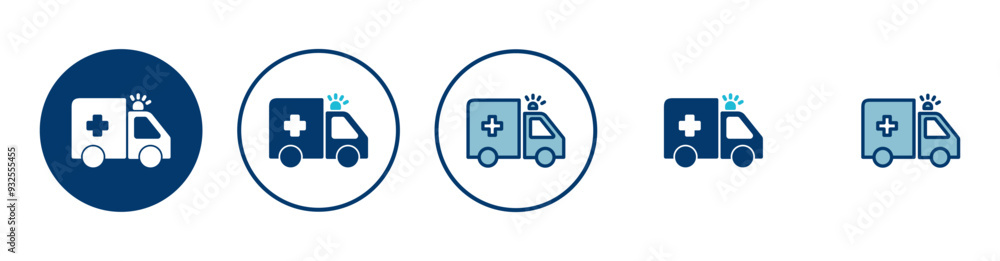 Ambulance Icon vector isolated on white background. Ambulance Icon Design. ambulance truck icon vector Ambulance Icon vector isolated on white background. Ambulance Icon Design. ambulance truck icon vector