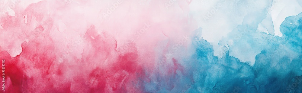 Obraz premium Cyan Tie Dye Texture Red Watercolor Ink Blue Artistic Canvas Sunny Aquarelle Brushwork Rose Distressed Art Print Blood Oil Brush Strokes Pink Brush Paint Azure Sea Tie Dye Pattern