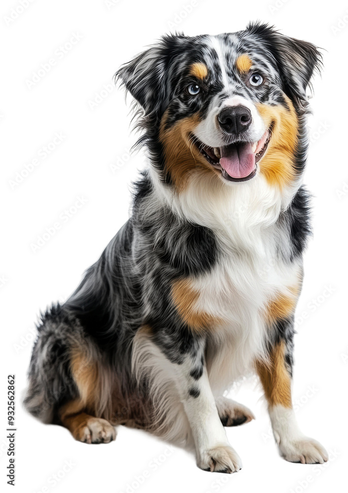 PNG Happy dog posing indoors at midday PNG Happy dog posing indoors at midday
