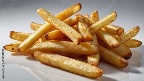  french fries potato fry isolated on white background 1