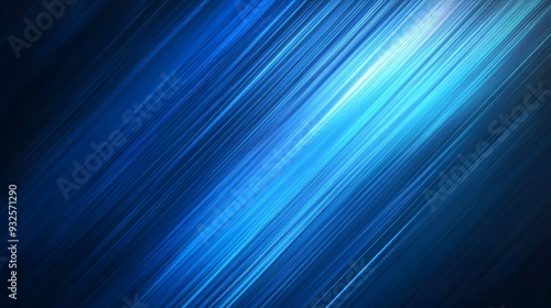 Blue Abstract Diagonal Lines Background, Design-Friendly Banner Cover Presentation