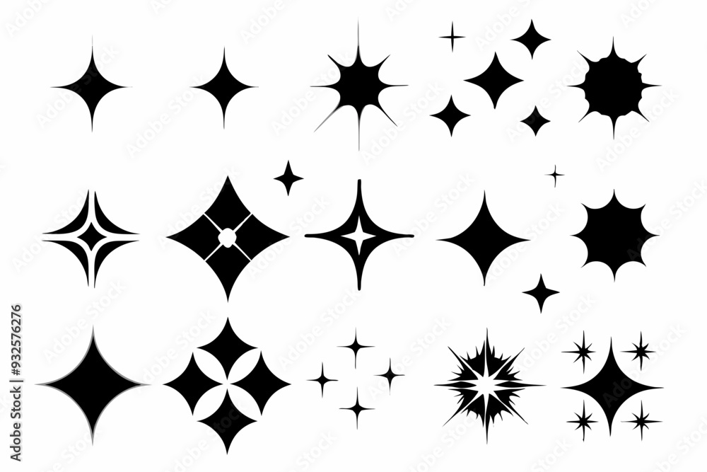 sparkles icon vector bundle, set of star sparkles icons
sparkles icon vector bundle, set of star sparkles icons