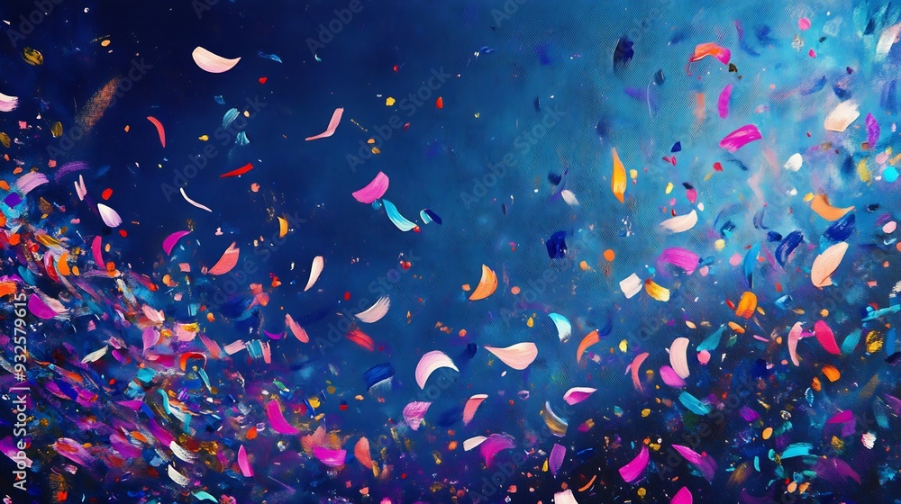 Abstract Colorful Celebration Abstract Colorful Celebration