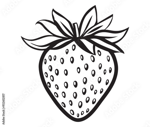 illustration of a strawberry