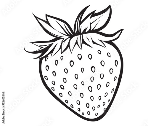 illustration of a strawberry