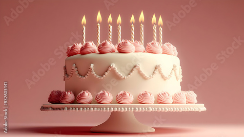 A beautifully decorated bir...
