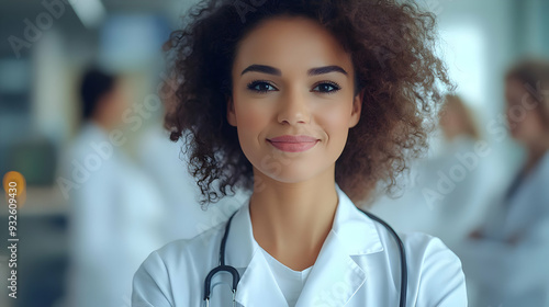 A confident healthcare prof...