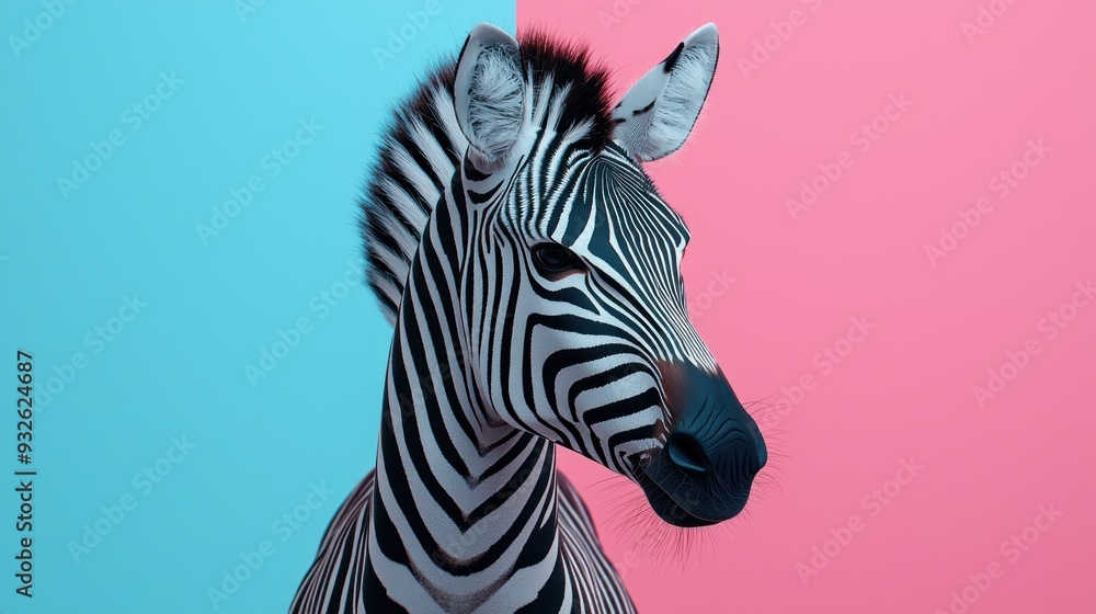 A zebra is staring at the camera with its head tilted to the side. A zebra is staring at the camera with its head tilted to the side.