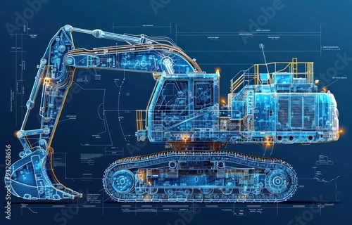 Digitalized Construction Machinery Blueprint