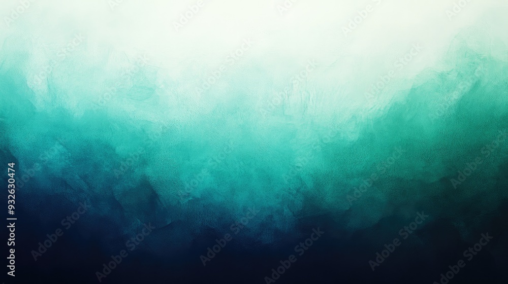 A gradient of cool blues and greens, creating a tranquil abstract background. A gradient of cool blues and greens, creating a tranquil abstract background.