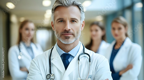 A medical professional with...