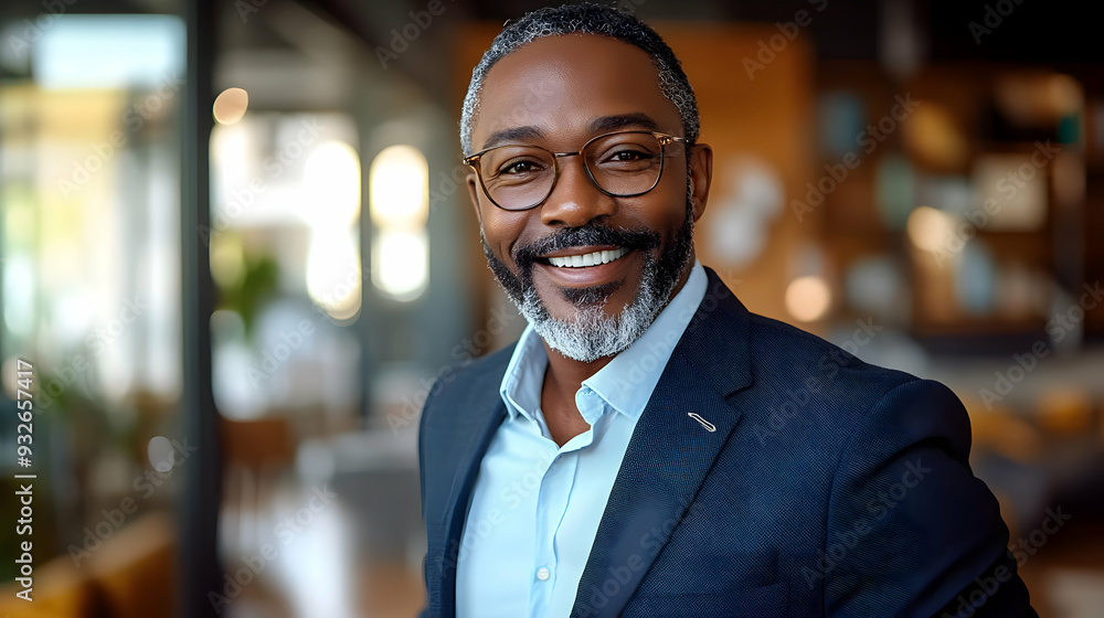 A smiling man in a suit, exuding confidence and professionalism. A smiling man in a suit, exuding confidence and professionalism.