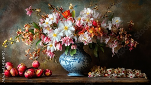 Wallpaper Mural A Still Life of Springtime Blossoms Torontodigital.ca