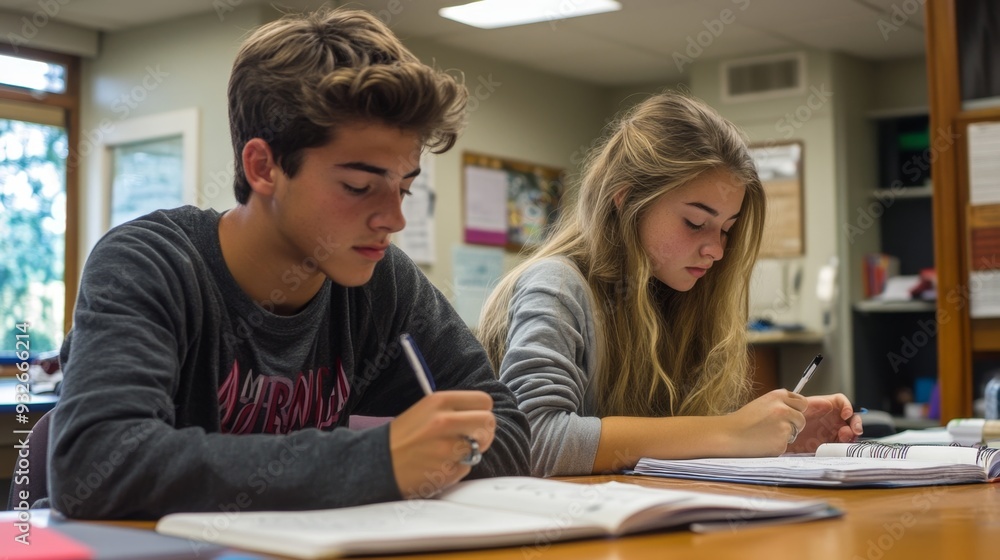 Students Studying. Students Studying.