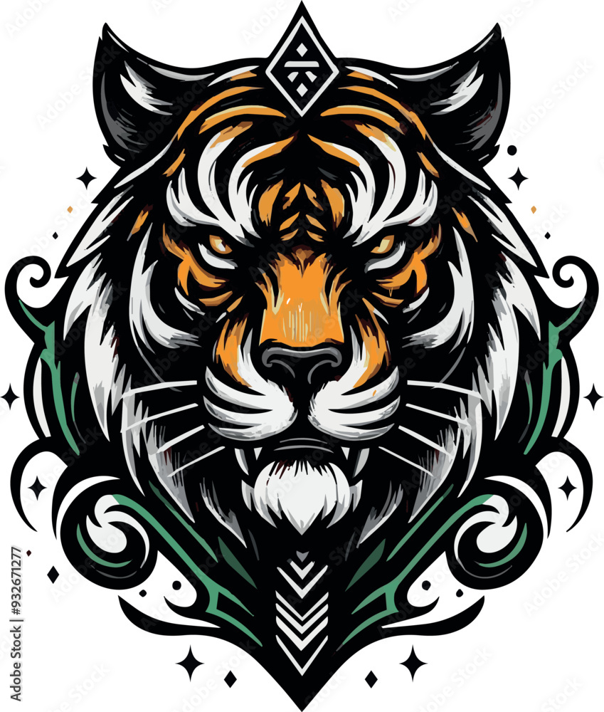 tiger vector best image tiger vector best image