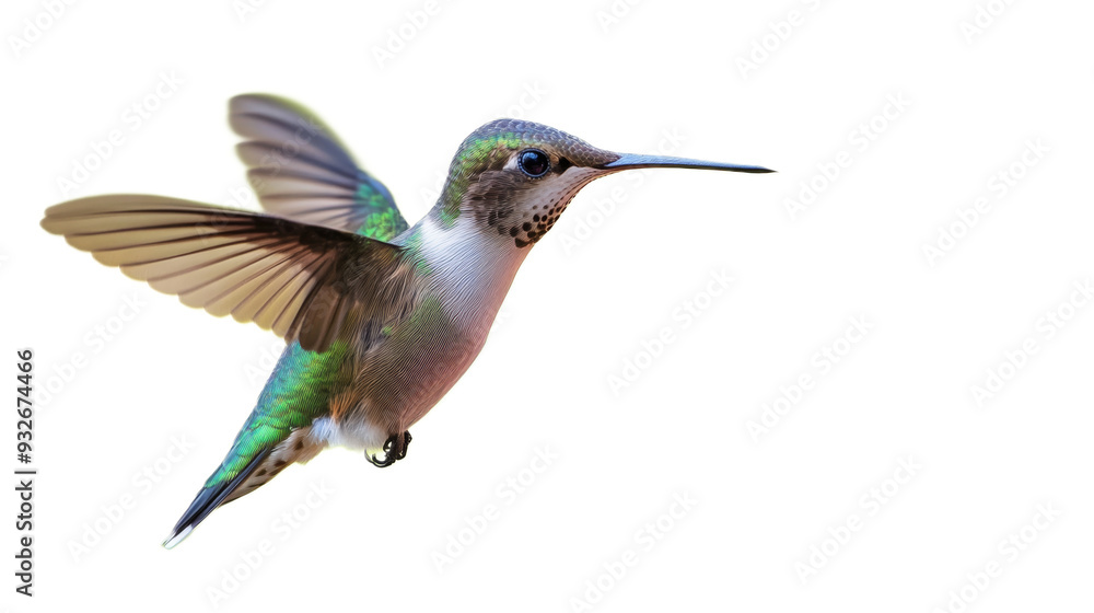 Fototapeta premium Hummingbird in Flight with
