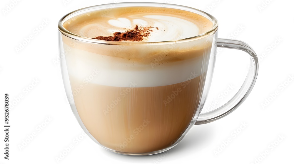 Cup of coffee latte isolated on white backgroud with clipping path. Cup of coffee latte isolated on white backgroud with clipping path.