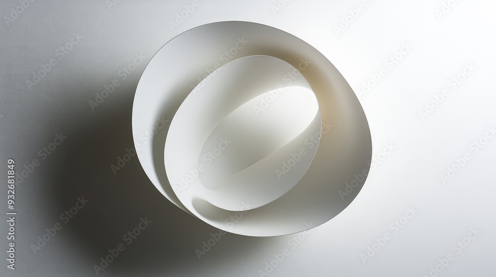 An abstract shape with layered shadows on a white background, emphasizing the complexity and depth of minimalist art. An abstract shape with layered shadows on a white background, emphasizing the complexity and depth of minimalist art.