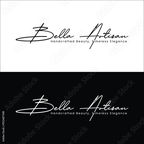 Bella Artisam signature logo design