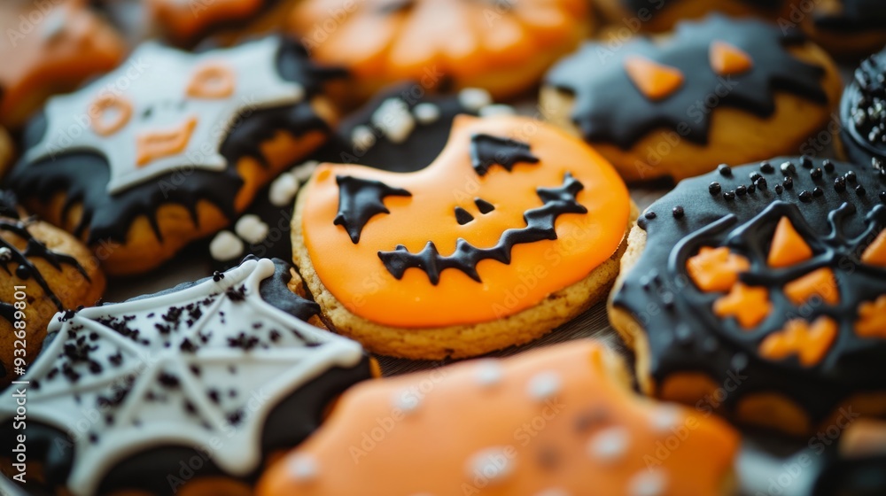 The concept of halloween day and national pumpkin day. Background for banner, ads, wallpaper, business, invitation, and many more The concept of halloween day and national pumpkin day. Background for banner, ads, wallpaper, business, invitation, and many more
