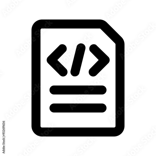 script glyph icon