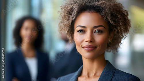 Professional woman smiling ...
