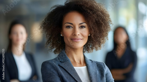 Professional woman smiling ...