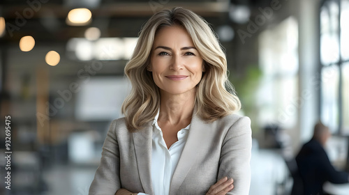 Professional woman smiling ...