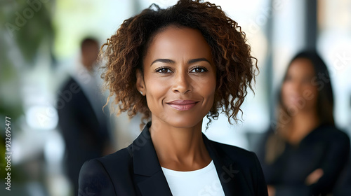 Professional woman smiling ...