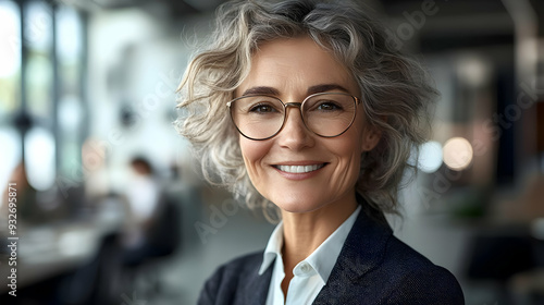 Professional woman smiling ...