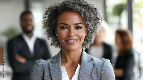 Professional woman smiling ...