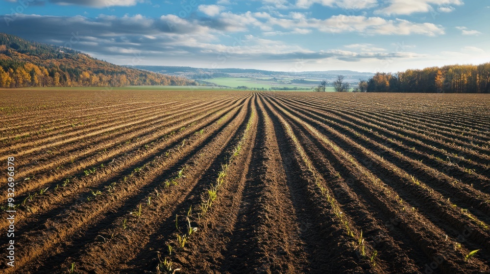 Ploughed Field with a View Ploughed Field with a View